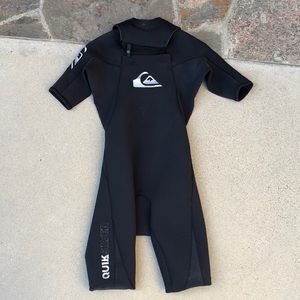 Quiksilver ignite wetsuit, spring suit.